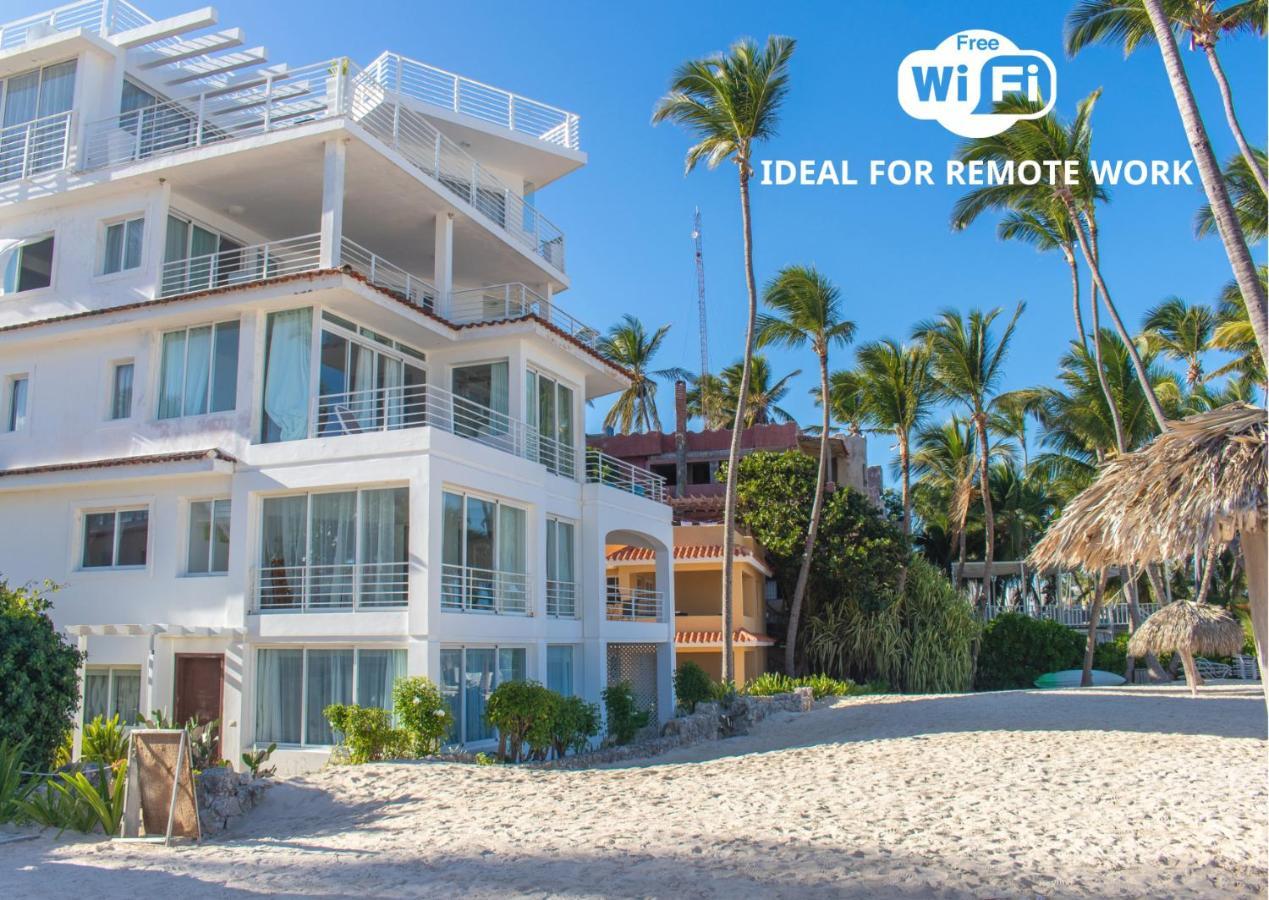 Prime Ocean View Punta Cana Apartments - 3-Bedroom Getaway With Private Terrace On Bavaro Beach المظهر الخارجي الصورة