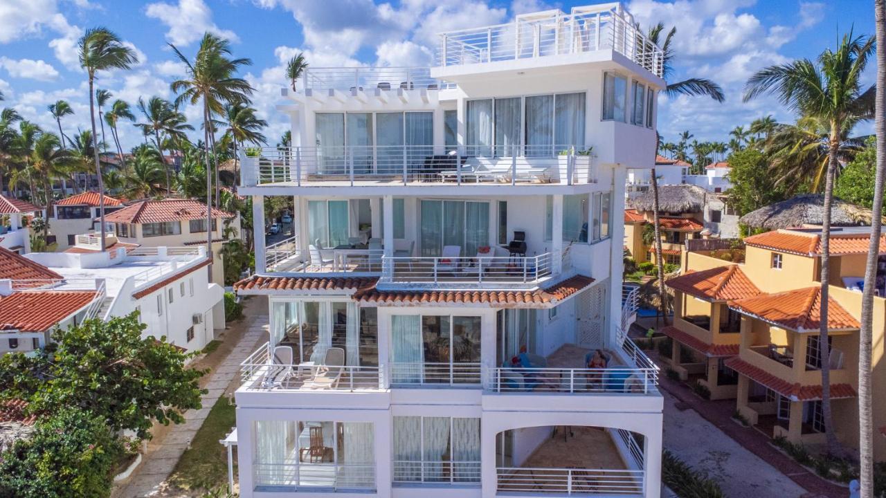 Prime Ocean View Punta Cana Apartments - 3-Bedroom Getaway With Private Terrace On Bavaro Beach المظهر الخارجي الصورة