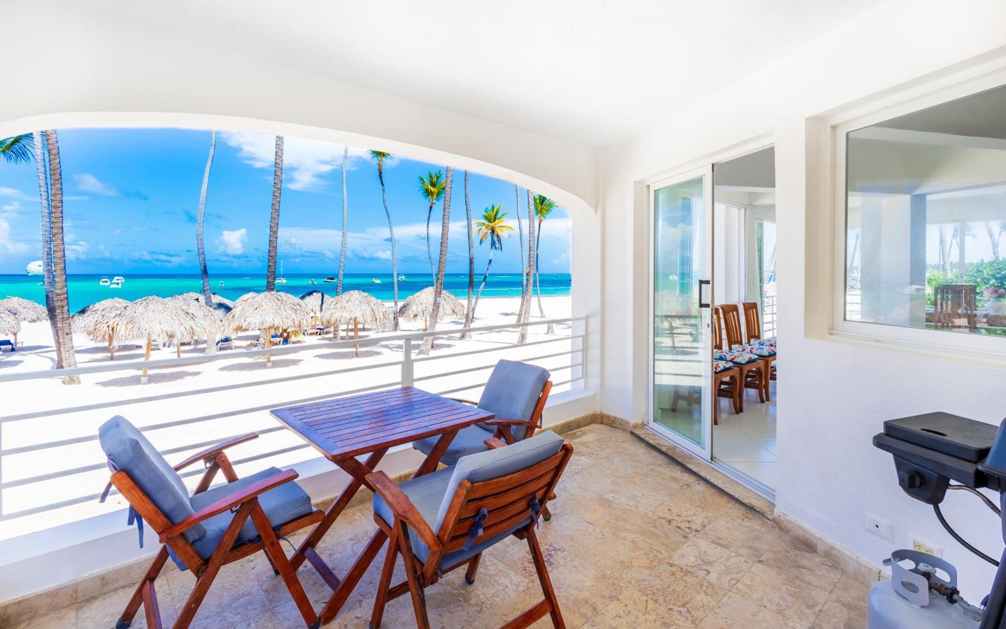 Prime Ocean View Punta Cana Apartments - 3-Bedroom Getaway With Private Terrace On Bavaro Beach المظهر الخارجي الصورة